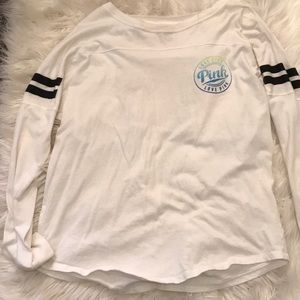 White keyhole back long sleeve from VS PINK